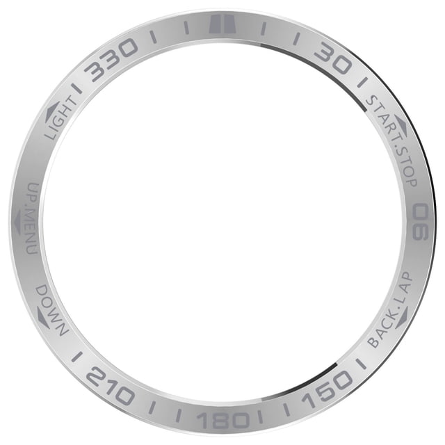 Stainless Steel Replacement Bezel Ring Compatible with 8 Smartwatch Durable Metal Frame Protector Accessory