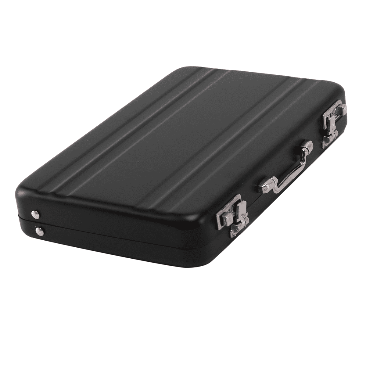 4X Business Card Case Mini Carry Case Card Case Card Password Case Only Used for Card Business Cards, Etc. Black
