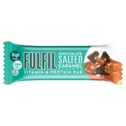 FULFIL Chocolate Salted Caramel Flavour Vitamin & Protein Bar 40g (pack of 15)