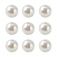 thumbnail image 4 of Imitation Pearl Acrylic Beads Dyed Round Creamy White 14x13.5mm Hole: 2.3mm about 380pcs/pound, 4 of 6