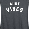 thumbnail image 3 of Instant Message - Aunt Vibes - Women's Racerback Tank Top, 3 of 6