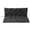 Black, variant on YEERSWAG 2/3 Seater 47x39x3.9/59x39x3.9 inch Non Slip Anti-fading Waterproof Bench Swing Seat Cushion,Garden Patio Furniture Chair Pad Backrest Mat,Outdoor Chair Cushion