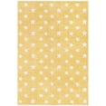 thumbnail image 2 of Unique Loom Whimsy Kids Collection Area Rug - Stars (4' 1" x 6' 1" Rectangle Soft Yellow/Ivory), 2 of 9