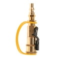 thumbnail image 2 of Conector adaptador de rápida de propano de 1/4 , estufa de camping, latón , de utilizar shamjiam Accesorios de tubería de propano Latón, 2 of 8