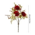 thumbnail image 3 of Mrzvby Fall Decoration and Home Decor,Thanksgiving Simulated Dahlias Individual Bouquet Plastic Simulated Chrysanthemum Thanksgiving Table Vase Flower Arrangement Decoration, 3 of 6