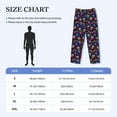 thumbnail image 3 of KLL Mens Pajama Pants for Men,Mens Lounge Pants,Funny Gifts for Men,Men's Pajama Bottoms-rainbow color Skull mushroom, 3 of 5