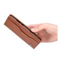 thumbnail image 6 of Allytech Galaxy A40 Case Wallet, Premium PU Leather Slim Fit Lightweight Shockproof Full Protection Folio Stand Flip Cards Slots Cash Pouch Wallet Case Cover for Samsung Galaxy A40, Brown, 6 of 6
