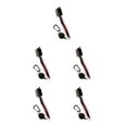 thumbnail image 2 of VONKY Stainless Steel Golf Club Brush Portable Handheld Replacement Solid Color Telescopic Double-sided Ball Brushes Pink Lidless 5Set, 2 of 6
