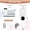 810 White, variant on Professional Handheld Garment Steamer for Clothes, Portable Fabric Steamer with Fast Heat-up technology, 1500W High Efficiency Travel Steamer for Wrinkle Removal, All Fabric Types