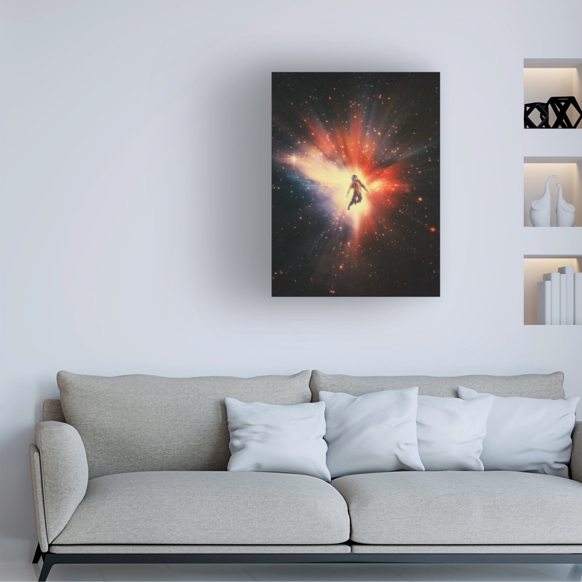 Trademark Fine Art Taudalpoi The Creation Canvas Wall Art