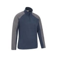 thumbnail image 3 of Mountain Warehouse Mens Ashbourne II Half Zip Fleece Top, 3 of 5