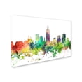 thumbnail image 2 of Trademark Fine Art "Indianapolis Indiana Skyline SP" Canvas Art by Marlene Watson, 2 of 3