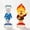 8" Heat Miser & Snow Miser_2, variant on 8" LED Light Up Snow Miser Christmas Figurine, Cute Snow Miser Figure, Ideal Snow Miser Christmas In July Decorations For Bedroom Shelf