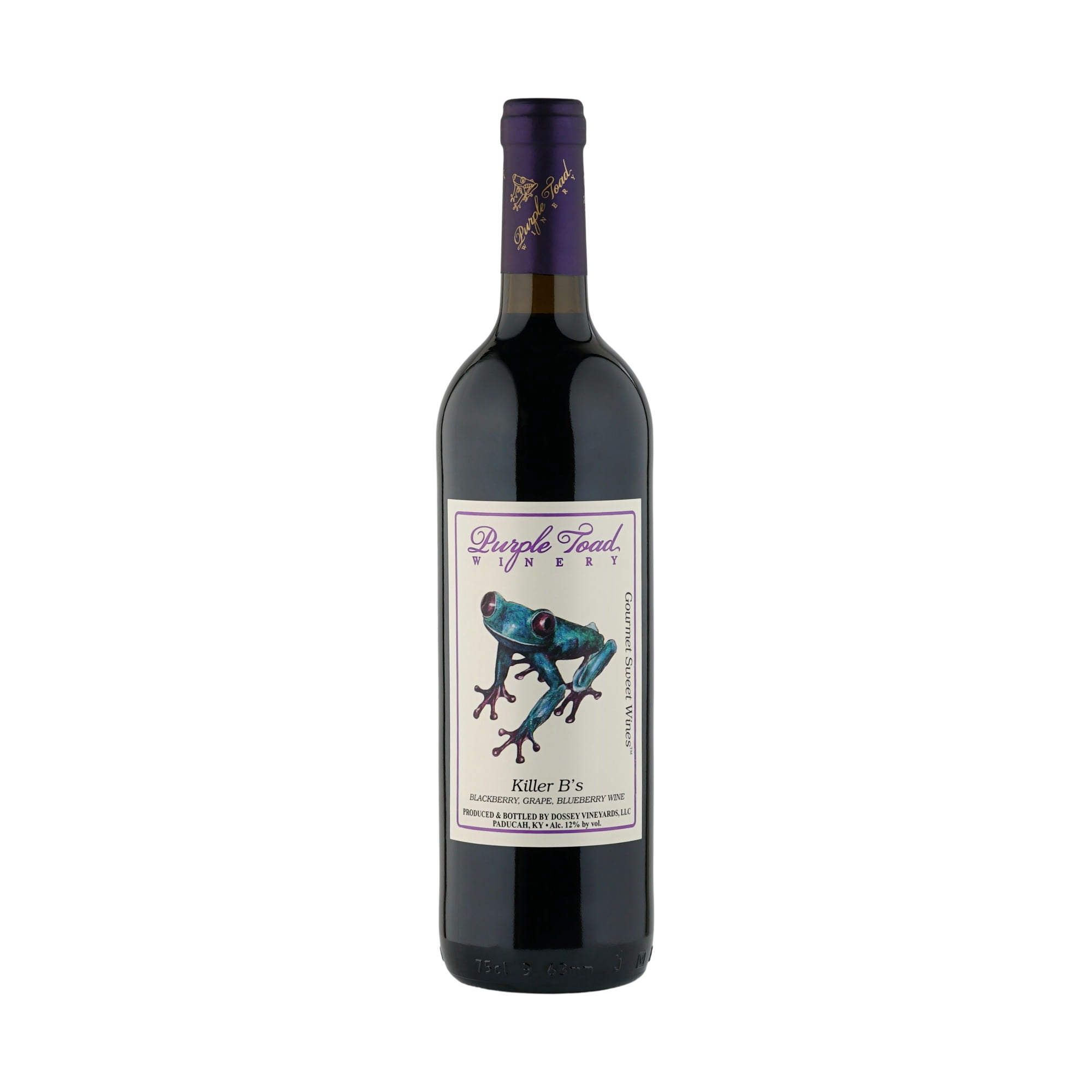 Purple Toad Killer B's Sweet Wine, 750 ml Bottle, 12% ABV