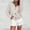 White, variant on Women's Autumn And Winter Casual Knit Sweater Plus Size Hollow Knitted Button Sweater Coat Womens Long Wool Cardigan Distressed Back Sweater Leopard Print Button down Cardigan Women's Dress Coats Open