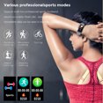 thumbnail image 2 of Bearachild inteligente de presión arterial de fitness con pantalla táctil de 0,96 pulgadas Relojes inteligentes No.02, 2 of 6