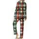 thumbnail image 5 of Puntoco Conjuntos de pijama cómodos para mujer Conjunto de pijama estampado con bolsillo para uso diario en casa, 5 of 5
