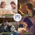 thumbnail image 2 of 6 Pack LED Night Light Plug in, Smart Nightlights with Dusk to Dawn Sensor, Plug Into Wall Lights Suitable for Bedroom, Kids, Toilet, Kitchen, Hallway, Stairs, Garage, White Night Lights, Yrwxzyo, 2 of 3
