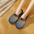thumbnail image 5 of KLL Yak Slippers for Women Men House Slip on Indoor Outdoor Bedroom Furry Fleece Lined Ladies Comfy Anti-Skid Rubber Hard Sole-Medium, 5 of 8