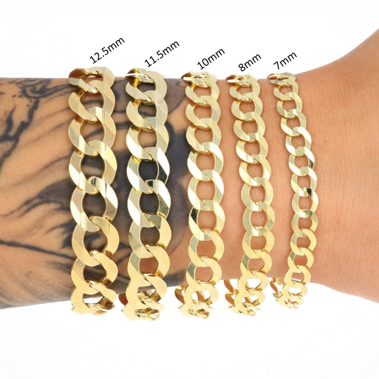 ブレスレット Italy 10k YG NINETY Logo Perl Bracelet – YZ