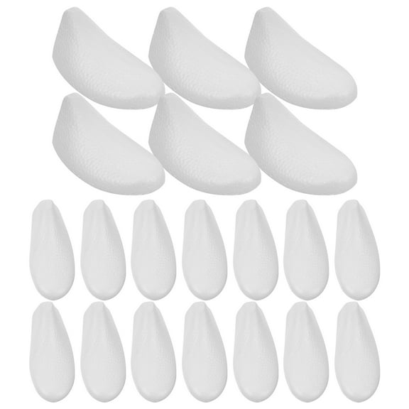 KALLORY 10Pairs Shoe Shaper Inserts for Boots and Shoes with Foam Material and Oval Shape .9x2.8x2.4in
