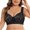 Bras 202#Black, variant on Womens Bras Front Buttoned Backless Comfortable Bra with Adjustable Shoulder Straps and Large Cup Design Seamless Bra