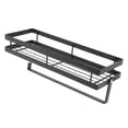 thumbnail image 4 of Wall Mounted Spice Rack, Save Space Spice Organizer Dual Installation Modes Thickened  For Bathroom, 4 of 8