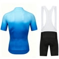 thumbnail image 2 of Men's Cycling Clothing Quick-dry Breathable Mountain Bike Cycling Jersey with Cycling Bib Shorts Set, 2 of 8