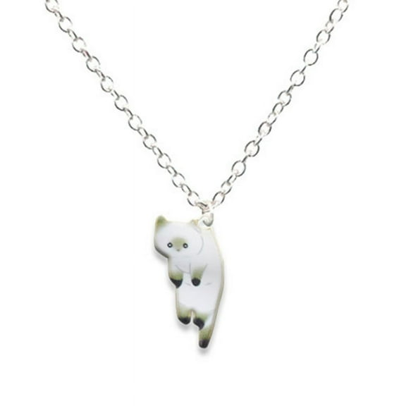 Versatile and Stylish Cat Pendant Necklace Jewelry Accessory Necklace Ornament Chic Pendant Neckchains Jewelry Adornment
