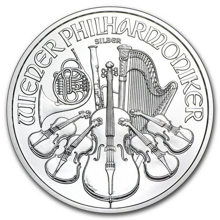 1 oz Austrian Silver Philharmonic Coin - Random