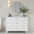 thumbnail image 3 of Ariel B49CWRVOMNB Monroe 48" Free Standing Single Basin Vanity Set - Blue, 3 of 6