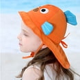 thumbnail image 5 of Boys Girls Bucket Hat L Cute Cartoon Breathable Outdoor Wide Brimmed Childrens Sun Hat Quick Drying Baby Beach Sun Hat Summer Cap Swim Fishing Safari, 5 of 6