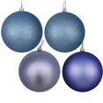thumbnail image 1 of Vickerman N592029DA Boule de Finition Pervenche 8 Po. avec Trous Assortis 4 par Sac, 1 of 3
