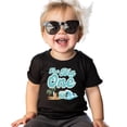 thumbnail image 2 of The Big One Surf Theme Matching Family Birthday Shirt for Boy or Girl -Sold Individually Black Shirt 2T, 2 of 5