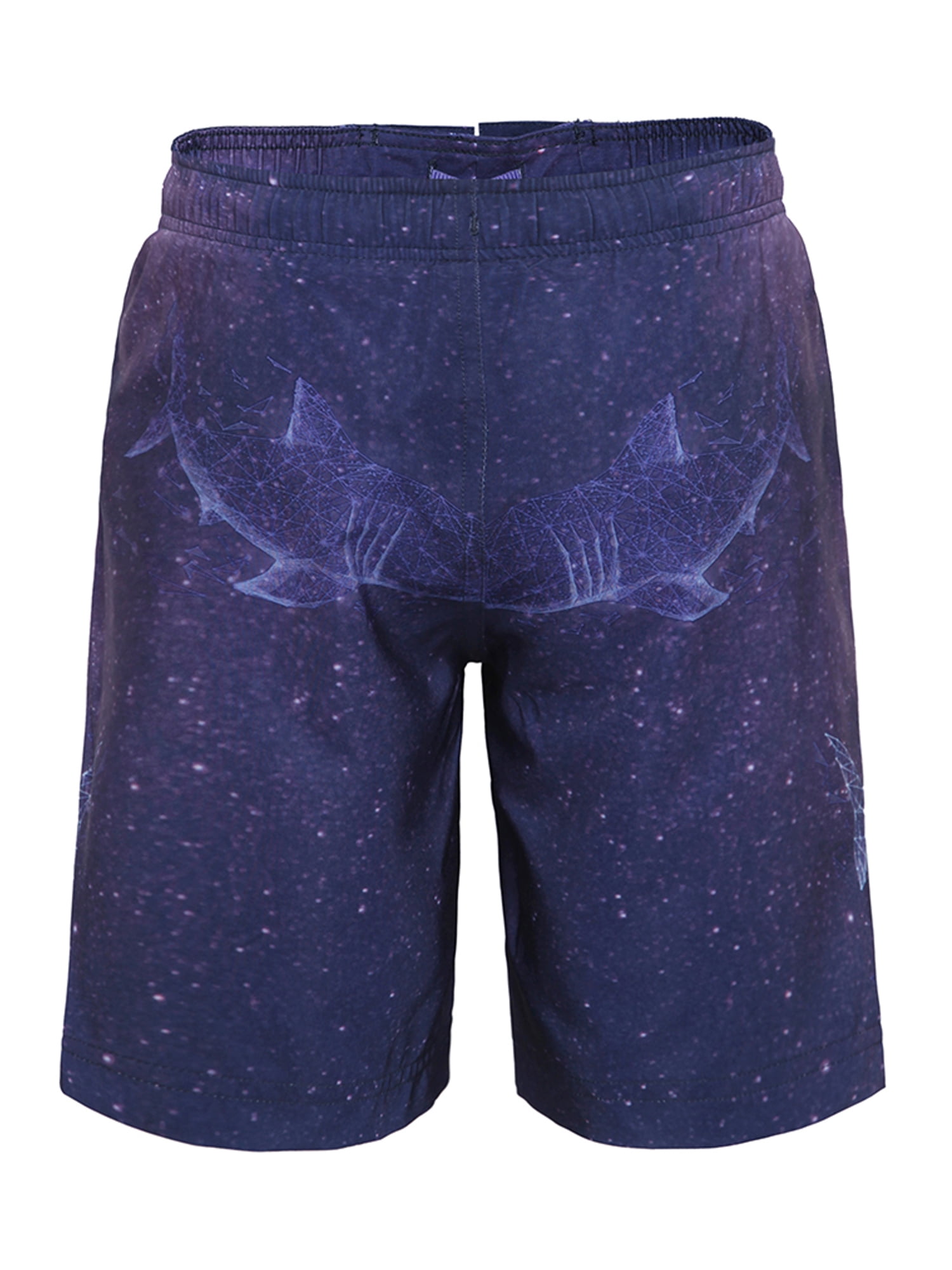 Rokka&Rolla Boys' Quick Dry Board Shorts Mesh Lined Swim Trunks, UPF 50+, Sizes 4-18