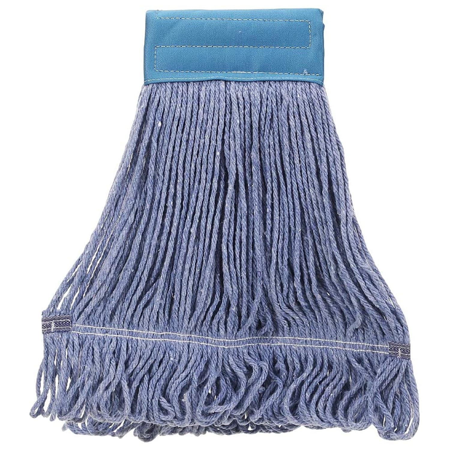 MASTERTOP 2-Pack Looped-End String Mop With Adjustable Stainless Steel Handle - Heavy Duty Cotton Mop Head For Floor Cleaning - View #5