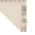 thumbnail image 2 of French Connection Stonewash Printed Cotton Accent Rug, Beige, 4x6, 2 of 6