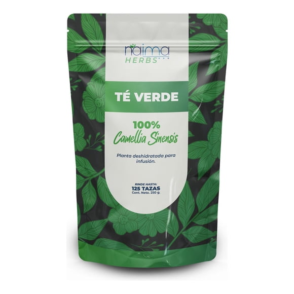 Té Verde Premium 250 G 100% Natural Para Infusión