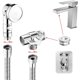 thumbnail image 3 of Sink Hand Shower Set Sink Shower Head Bathroom Hand Shower with Shower Hose for Pet Shower Washing Hair or Cleaning Sink(Instruction Manual Included), 3 of 5