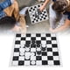 thumbnail image 4 of Plastic Checkerboard Set, Checkers Set Fine Workmanship For Travel For Parties For Outdoor Camping For Hotel Lobbies, 4 of 8