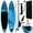 Blue, variant on vidaXL Inflatable Stand Up Paddleboard Set 126"x29.9"x5.9" Blue