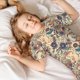 thumbnail image 5 of Balery Floral With Birds Conjunto de Pijama Infantil de Manga Corta con Estampado – Ropa de Dormir de Algodón Suave-Small, 5 of 6