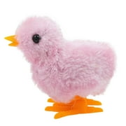 Aligament Home Decor Yellow Chicken A Running Chick Baby Mini-winding Plush Chick