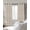 White Orange, variant on Ethnic Boho Blackout Curtains for Bedroom/Living Room, Thermal Insulated Kitchen Curtains, Vintage Mexican Flowers Southwestern Grommet Darkening Window Treatment Drapes 52"x84"x2