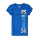 thumbnail image 1 of Aeropostale Girls New York 34 Camiseta Gráfica, Azul, 4, 1 of 1