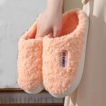 thumbnail image 4 of Luxalzxs Cotton Slippers for Men Women Fall Winter Warm Slippers Candy Color Couple Slippers Men's Shoes Women's Shoes Home Slippers, 4 of 5