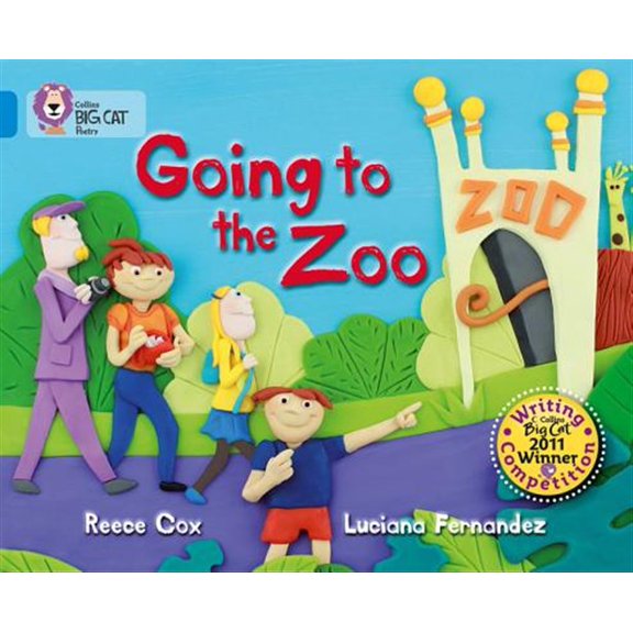 Pre-Owned Collins Big Cat Going to the Zoo: Band 04/Blue, (Paperback)