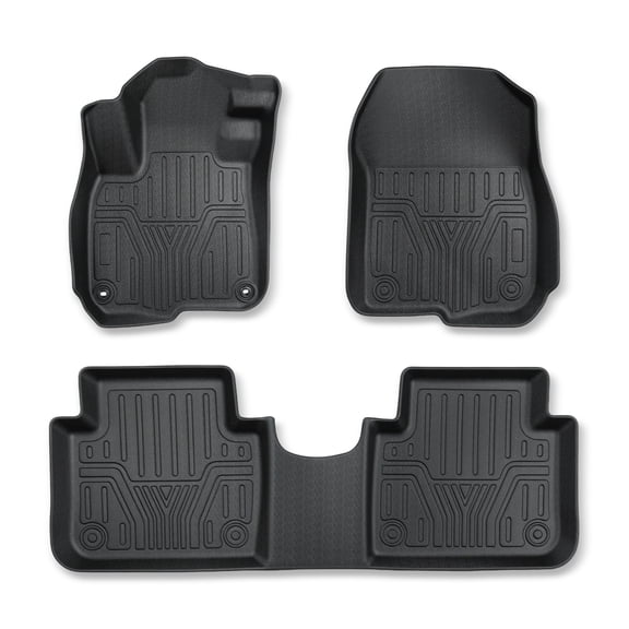 Findmall TPE Floor Mats Liners for Honda CR-V CRV 2017- 2022 All Weather Anti-Slip Black