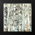 thumbnail image 2 of Saunders, Alonzo 15x15 Black Modern Framed Museum Art Print Titled - Birch Bunch III, 2 of 5