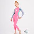 thumbnail image 4 of Wosthever Traje de buceo para niños con de buceo, traje de buceo portátil para mantener el calor, a prueba de sol, protección Flexible, Deportes acuáticos Rosa SG, 4 of 6